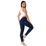 New Dark Blue Denim Pants Lift & Support