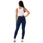 New Dark Blue Denim Pants Lift & Support