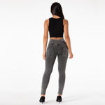 New Gray Denim Pants Lift & Support