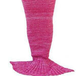 Hand Woven Mermaid Tail Blanket