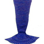 Hand Woven Mermaid Tail Blanket