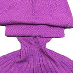 Hand Woven Mermaid Tail Blanket