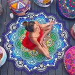 Lotus Flower Meditation Throw