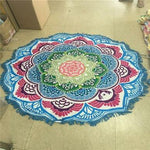 Lotus Flower Meditation Throw