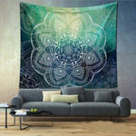 Bohemian Mandala Tapestry Wall Hanging