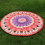 Round Mandala Hippie Boho Beach Throw