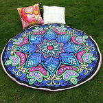 Round Mandala Hippie Boho Beach Throw