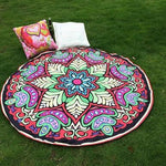 Round Mandala Hippie Boho Beach Throw