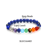 7 Chakra Healing Balance Beads Bracelet Men Women