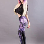 Fashion Crossbones Printed Leggings with Hiney Trainer™