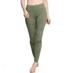 2019 Moto Design Leather-like Varnish Mesh Panels Leggings Hiney Trainer™