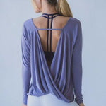 Long Sleeve Backless Alexandra Top