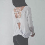 Long Sleeve Backless Alexandra Top