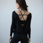 Long Sleeve Backless Alexandra Top